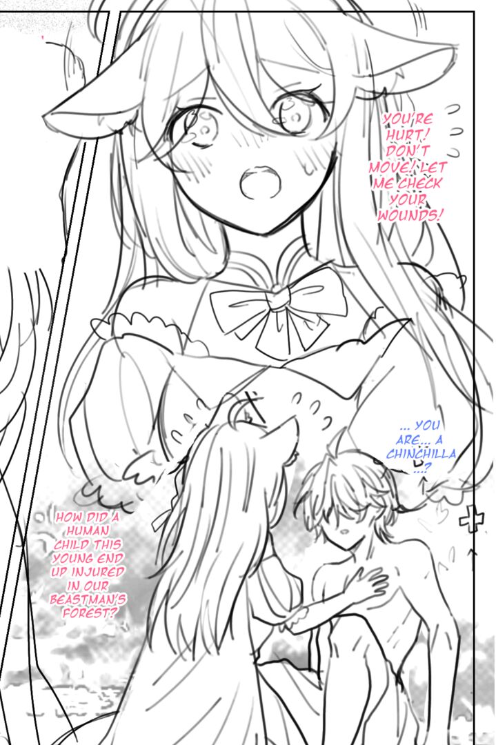 Alternative Universe - Abandoned Puppet Warlock and Chinchilla Maiden page 1 full