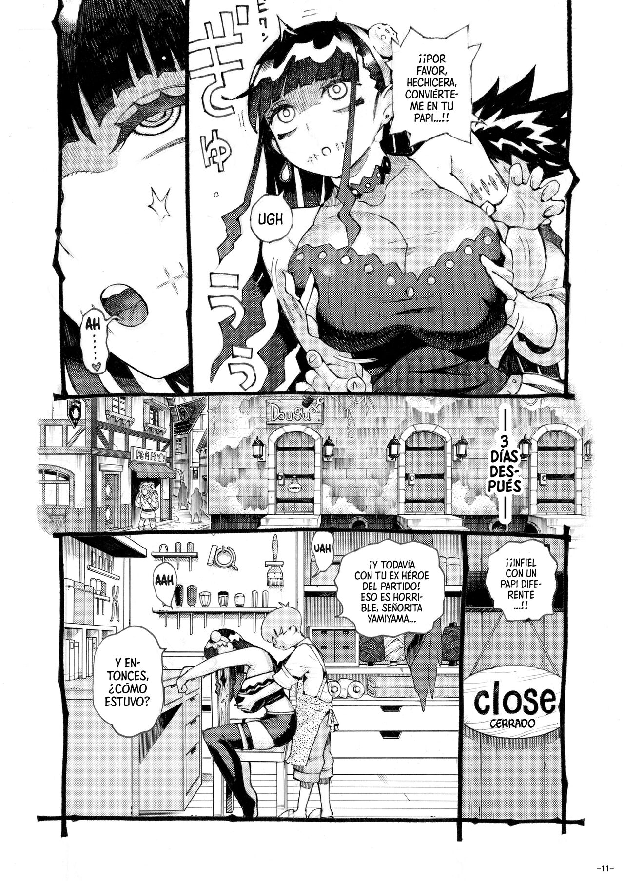 Majutsushi Papakatsu Chuu 2 | La Hechicera Y Su Papi Patrocinador 2 page 11 full
