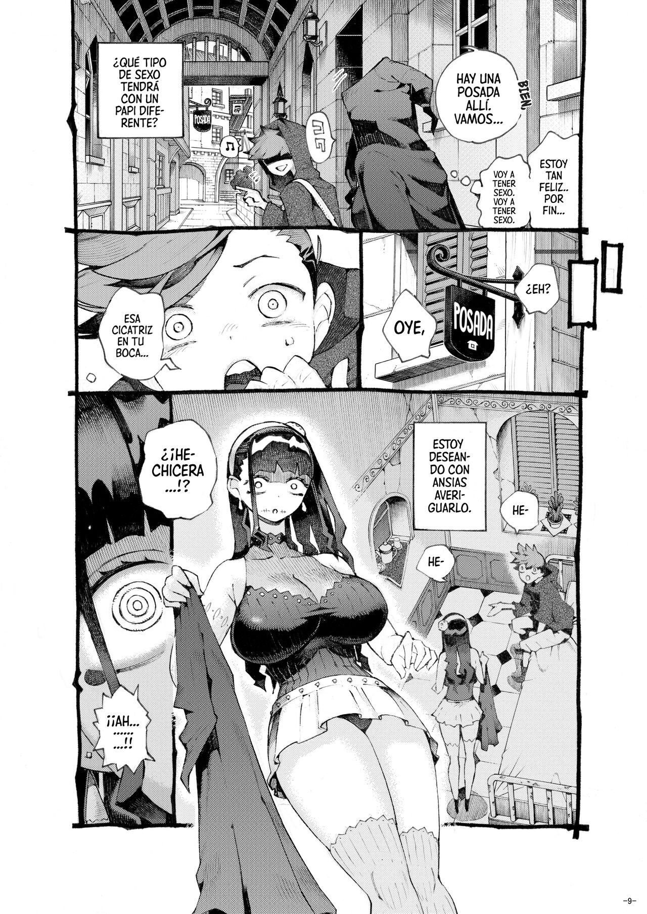 Majutsushi Papakatsu Chuu 2 | La Hechicera Y Su Papi Patrocinador 2 page 9 full
