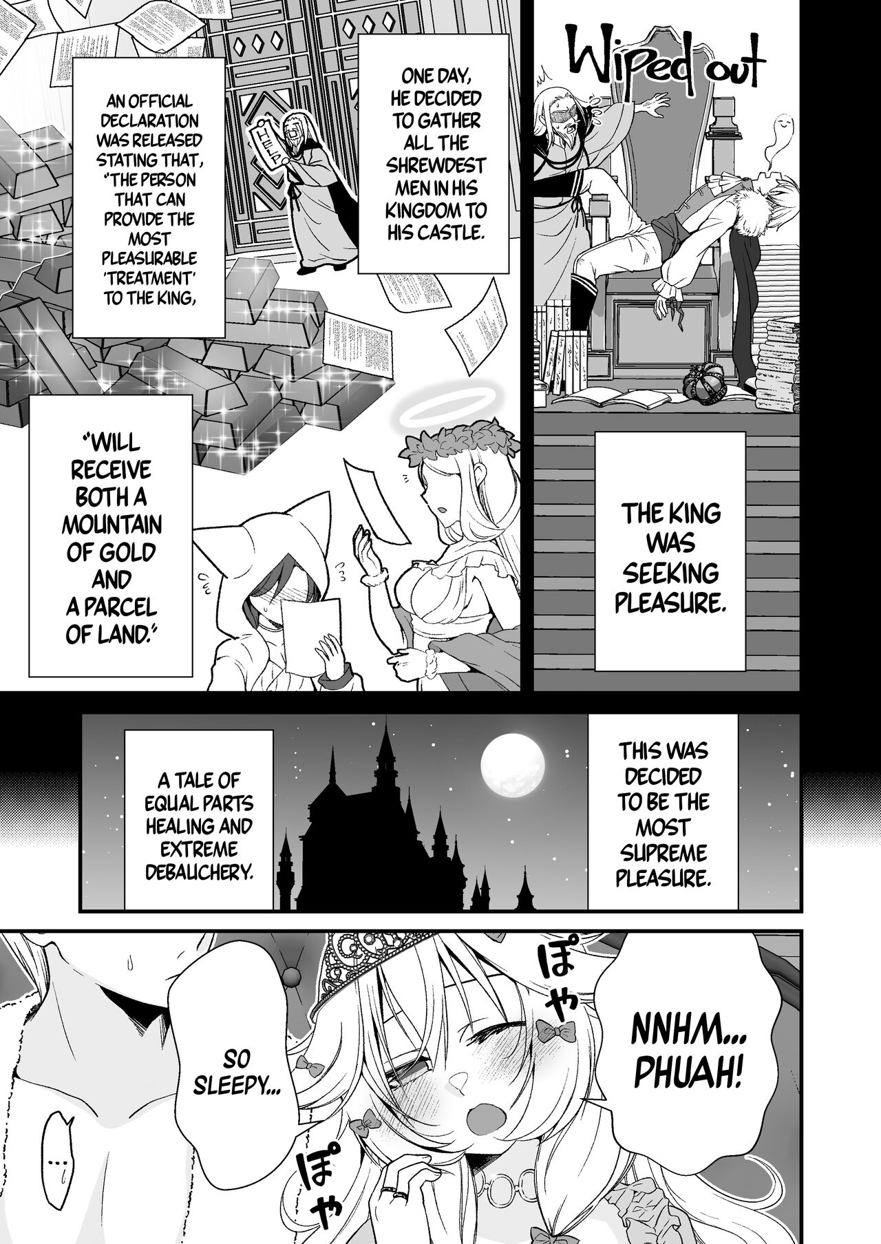Nemuri Hime no, Mucchimuchi na Karada de Shasei no Osewa shite Morau | Let A Sleeping Princess Care For Your Ejaculation Needs With Her Voluptuous Body page 3 full