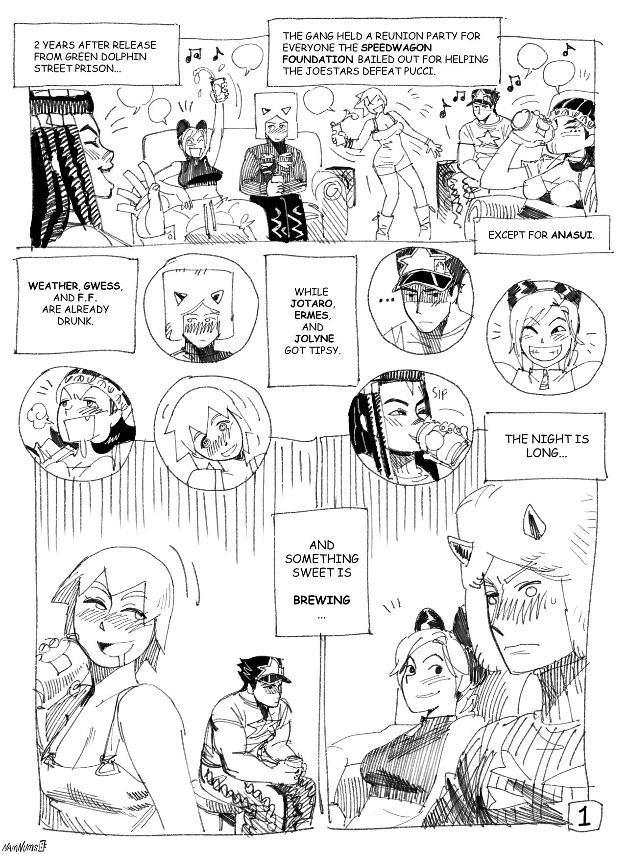 Reunion Party page 1 full