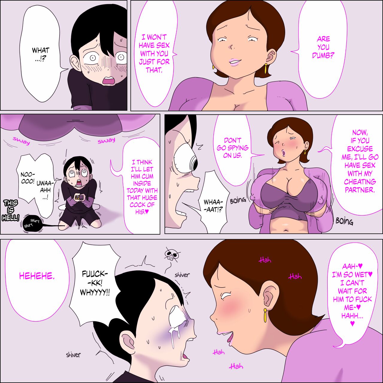 Mama, Kimochi Yosugi. | Mama, it feels good! page 11 full