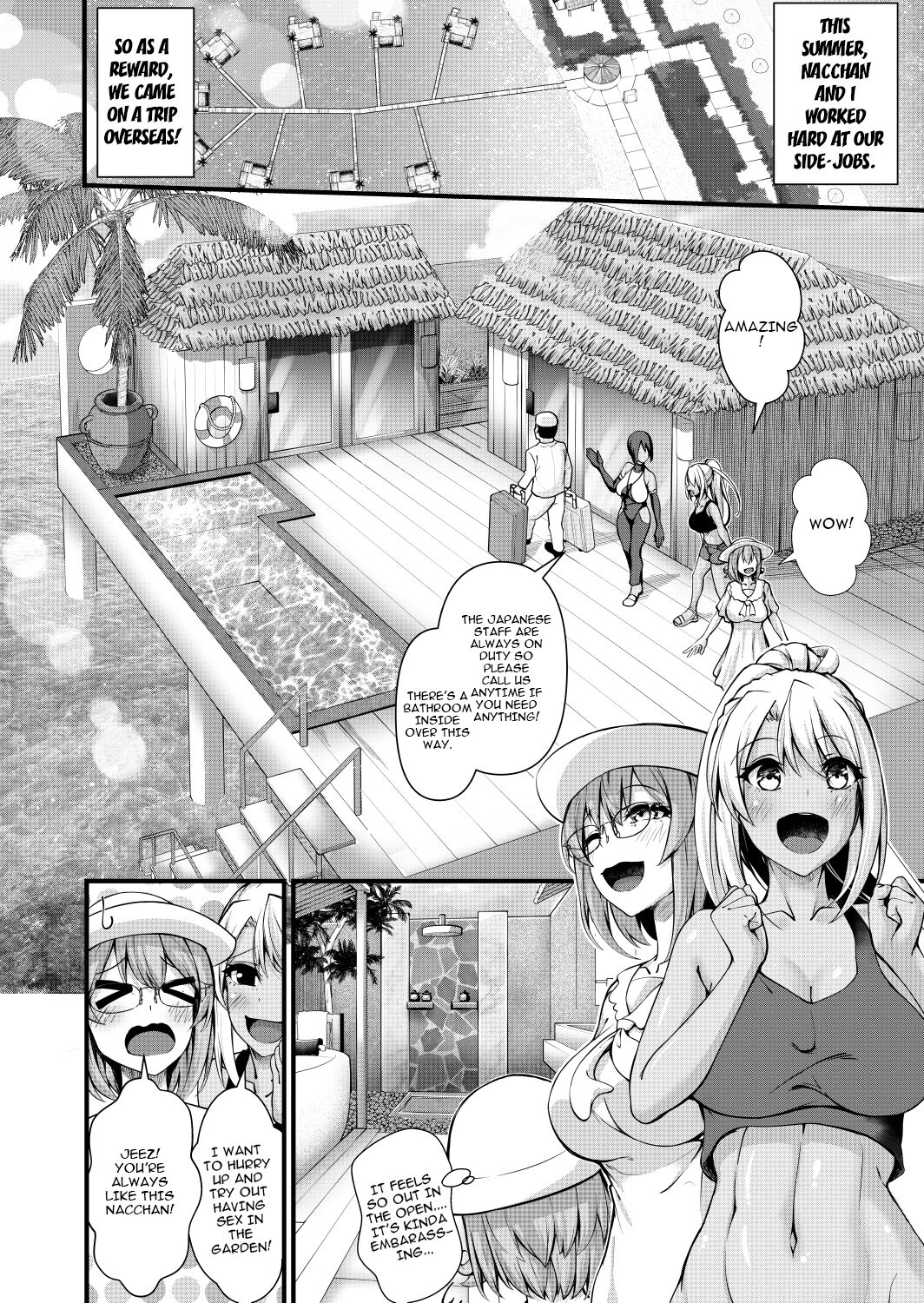 Futanari Gym Shhokuin-chan x Majime Koukou Kyoushi-chan 4 - Futanari Gym Employee x Serious Highschool Teacher 4 page 3 full