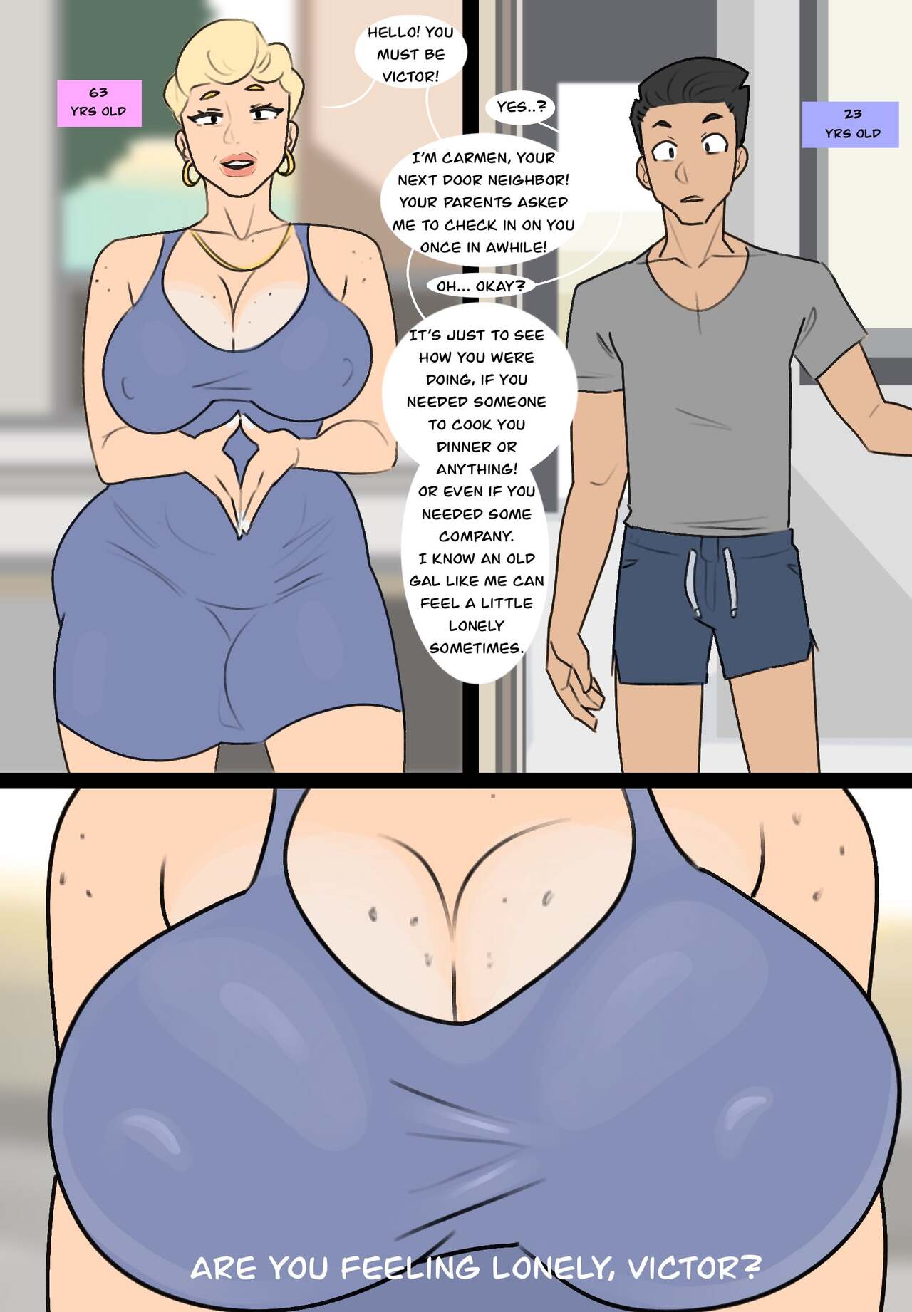GILF next door 🏠❤️ page 1 full