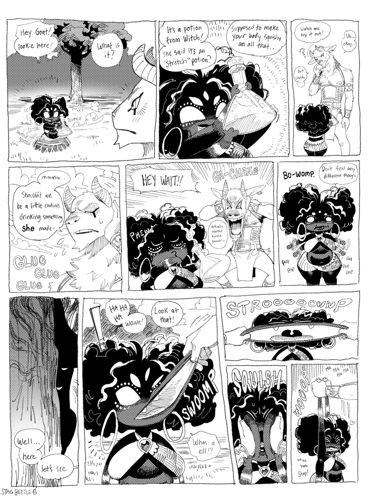 Spider and Goat page 1 full
