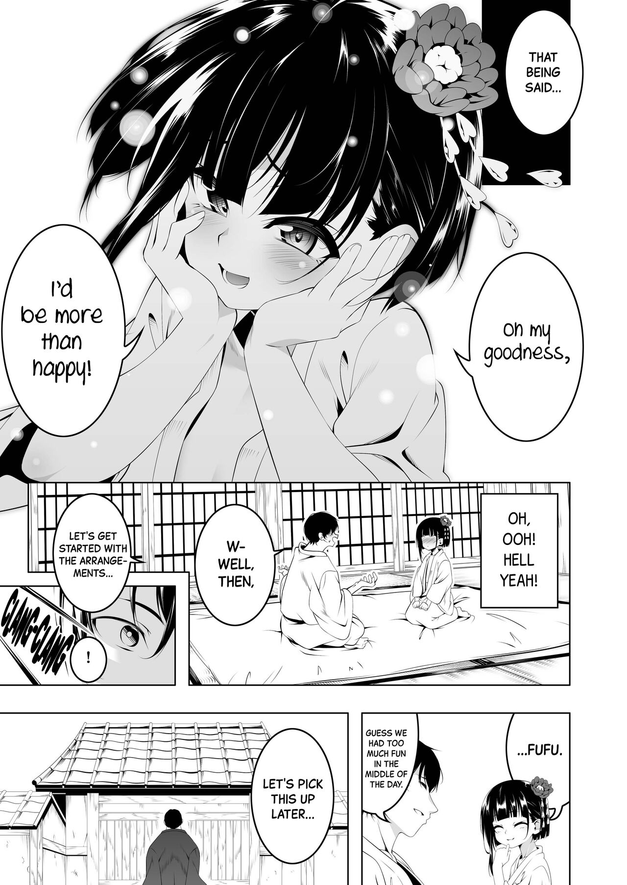 Koushoku no Chuugi Kunoichi Botan | Lustfully Loyal Kunoichi Botan page 8 full