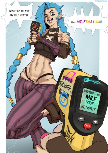 [Streachybear] Jinx POV Milfification cover