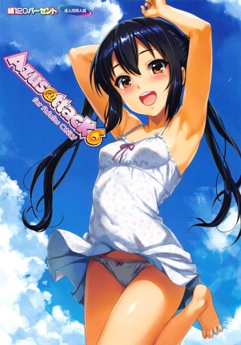 [Wata 120 Percent (Menyoujan)] Azus@ttack6 (K-ON!) [Spanish] cover