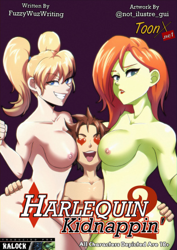[Ilustregui] Harlequin Kidnappin' 2 (DC Comics) (Spanish) [kalock & ToonX] cover