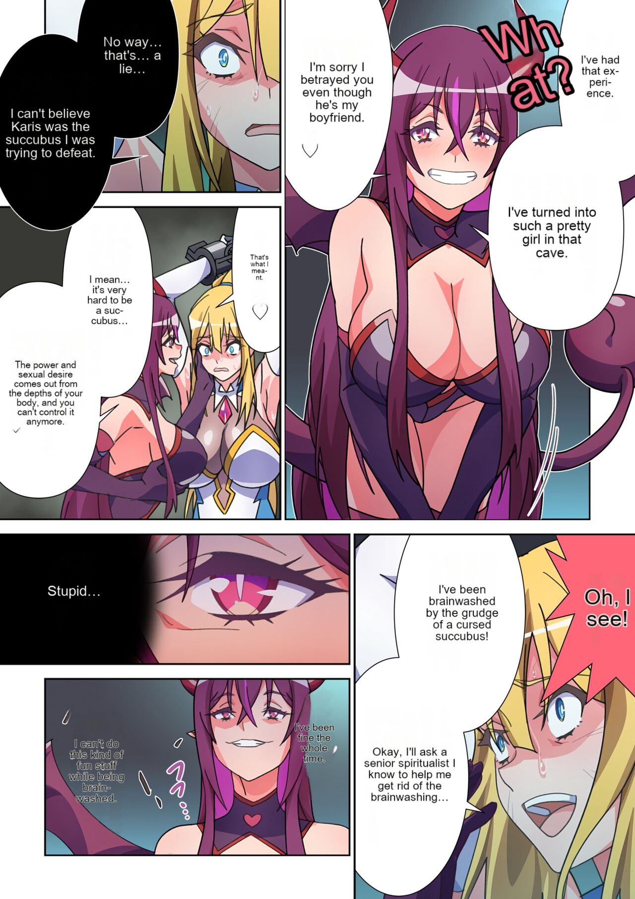 The girl who was turned into Morgessoyo and me who became the strongest succubus page 7 full