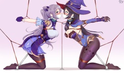 Keqing & Mona Megistus