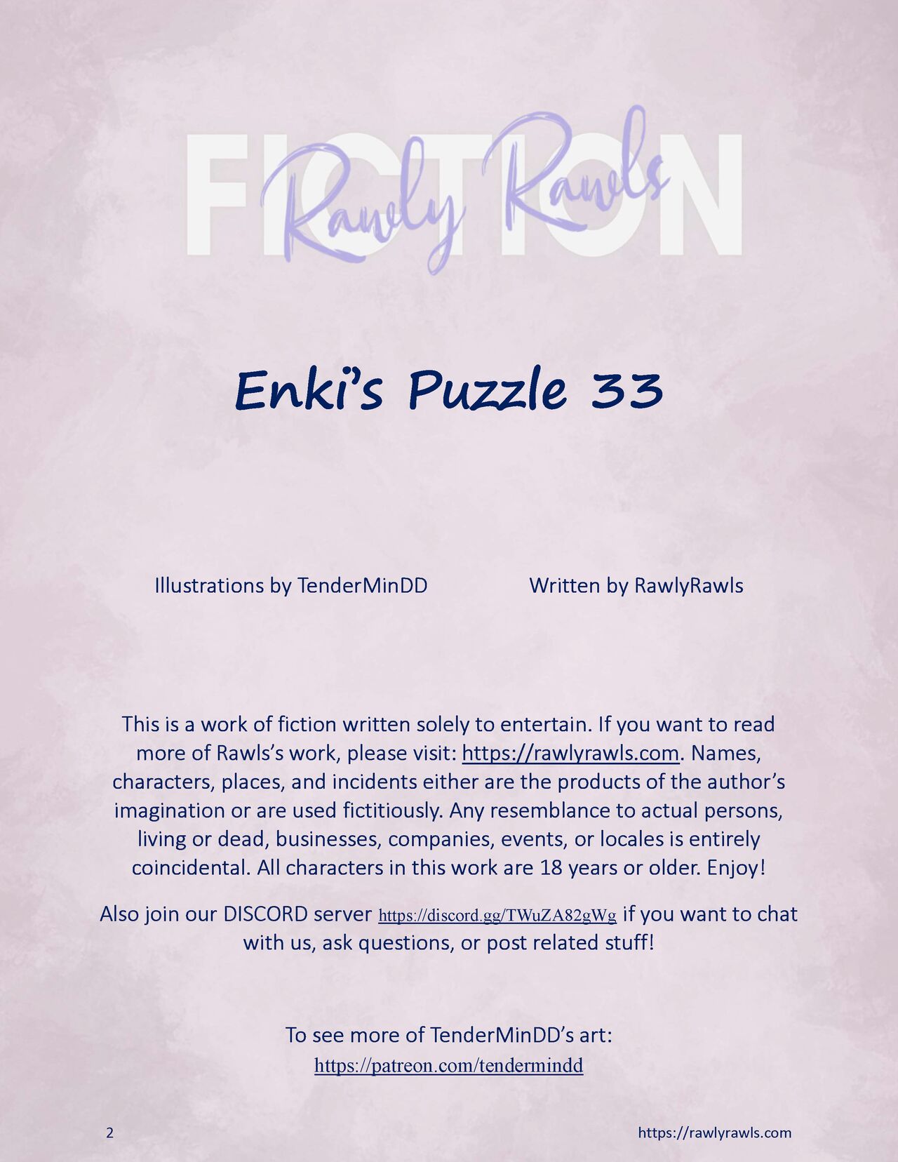 Enki's Puzzle  - 33 - English page 2 full