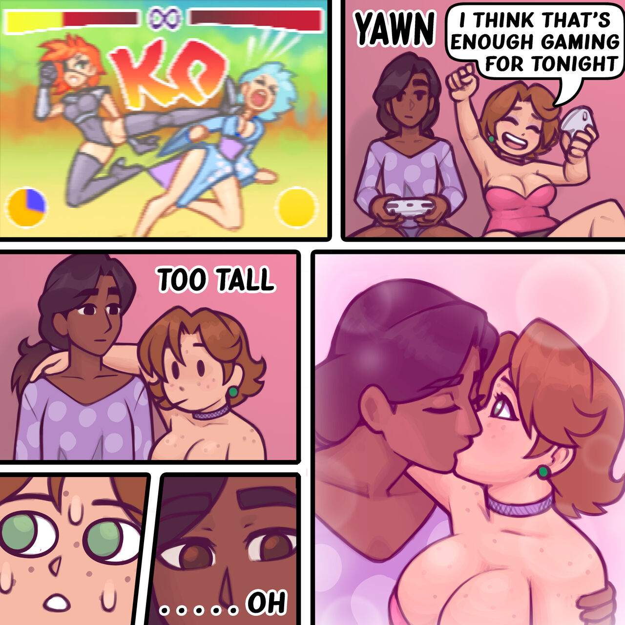 Taís Tavares and Sofia Macieira comic page 7 full