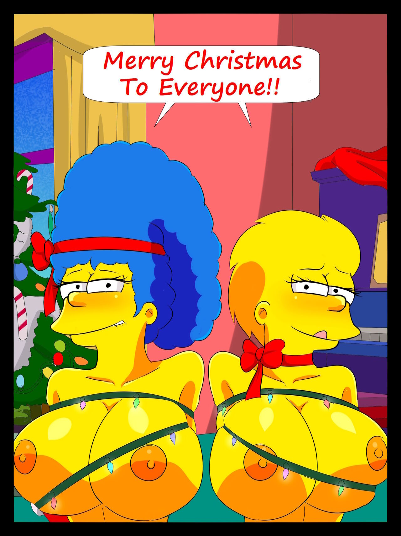 The Simpsons: A Family Christmas! page 12 full