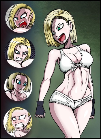 [HotSweetComics] Androide 18 en Isla Monstruo (Dragon Ball Super) cover