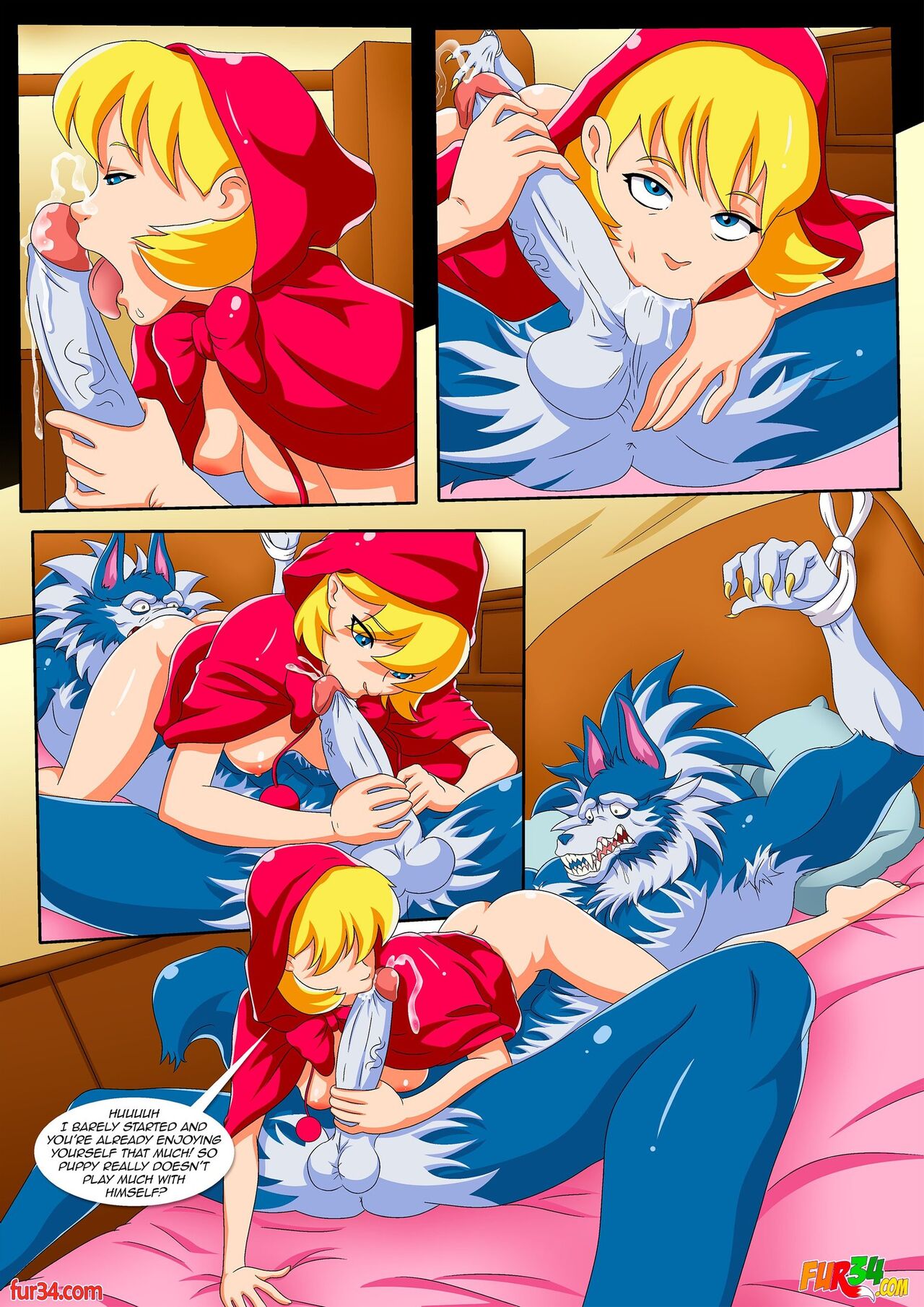 Darkstalker's Tale of Little Red Riding Hood page 10 full