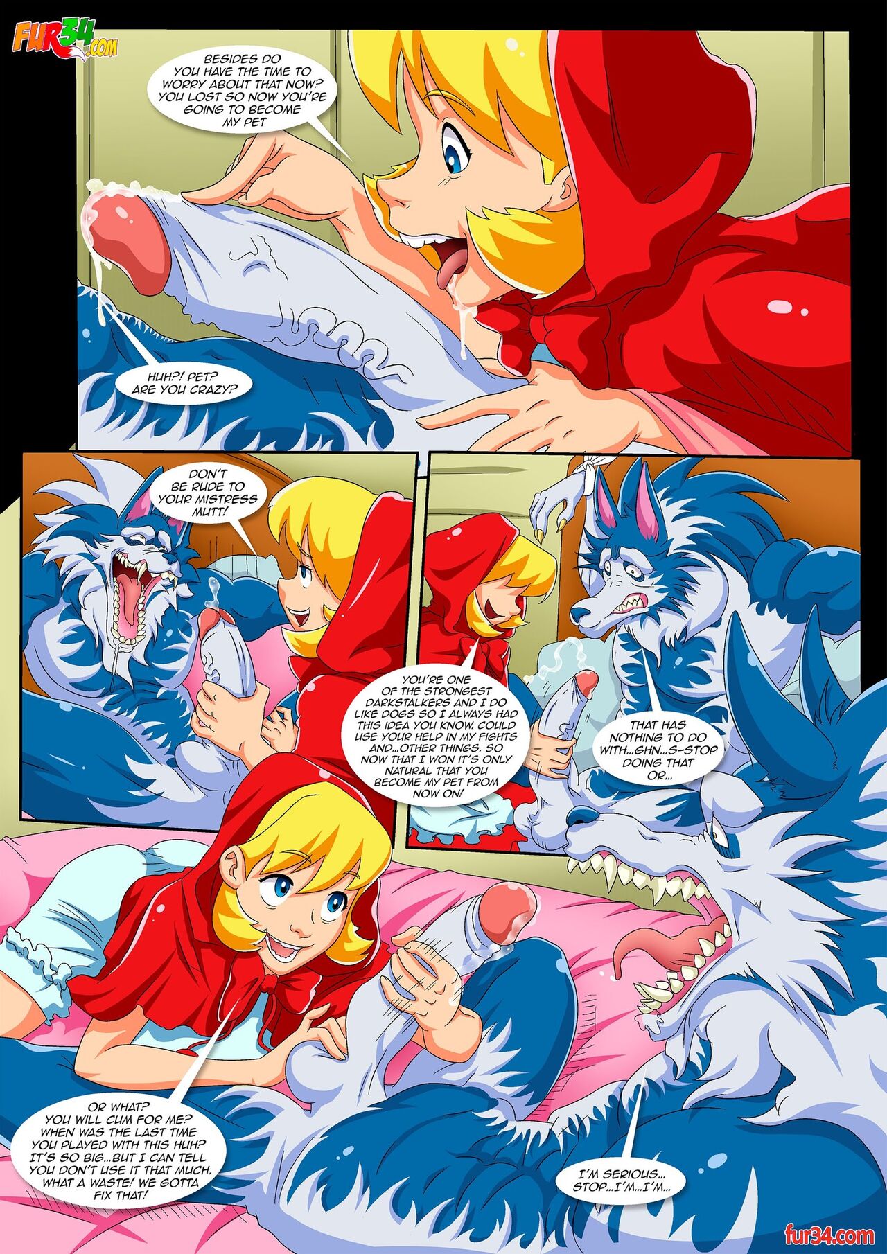 Darkstalker's Tale of Little Red Riding Hood page 4 full
