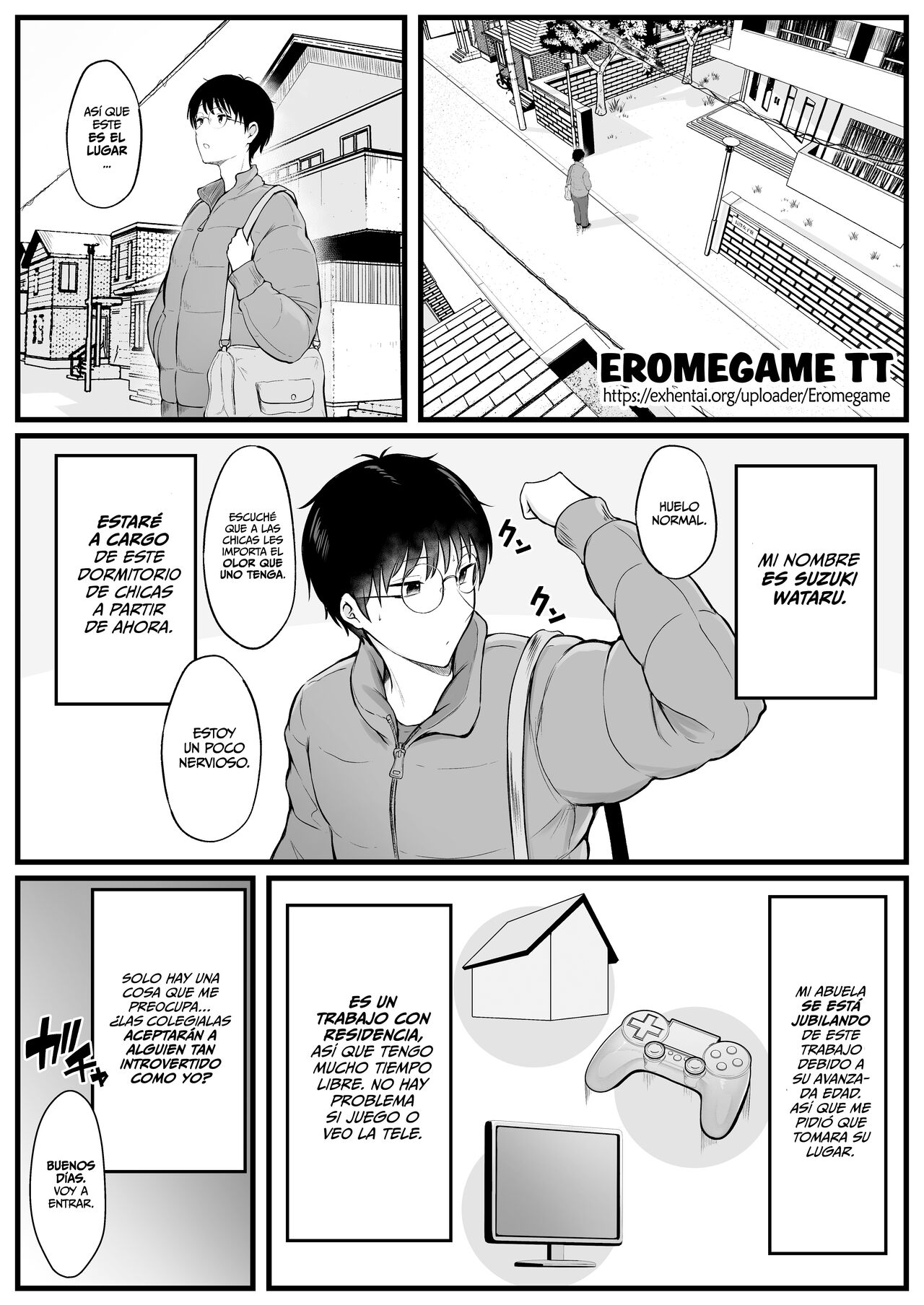 Joshiryou Kanrinin no Boku wa Gal Ryousei ni Furimawasarete masu | Soy el Administrador del Dormitorio de Chicas, Siendo Manipulado por las Chicas que Viven Ahí. page 3 full