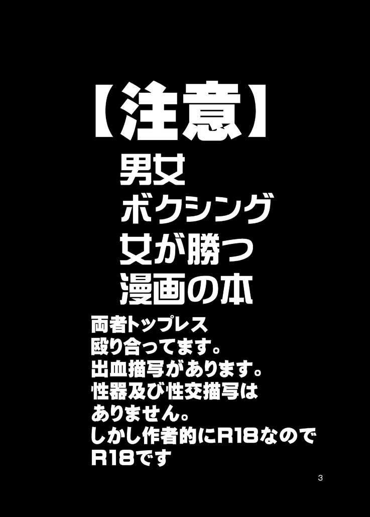 Danjo Boxing de Onna ga Katsu Manga no Hon page 2 full