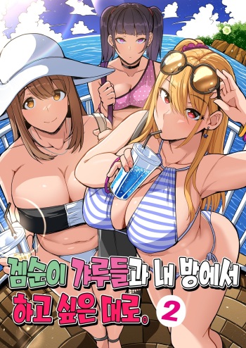 [Suinose] Game Suki no Gal-tachi to Ore no Heya de Shitai Houdai 2 | 겜순이 갸루들과 내 방에서 하고 싶은 대로 2 [Korean] cover