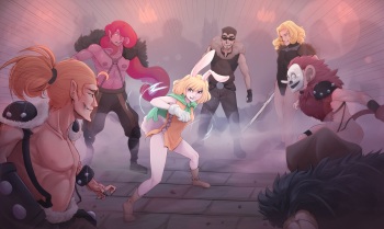 Carrot vs Beast pirates cover