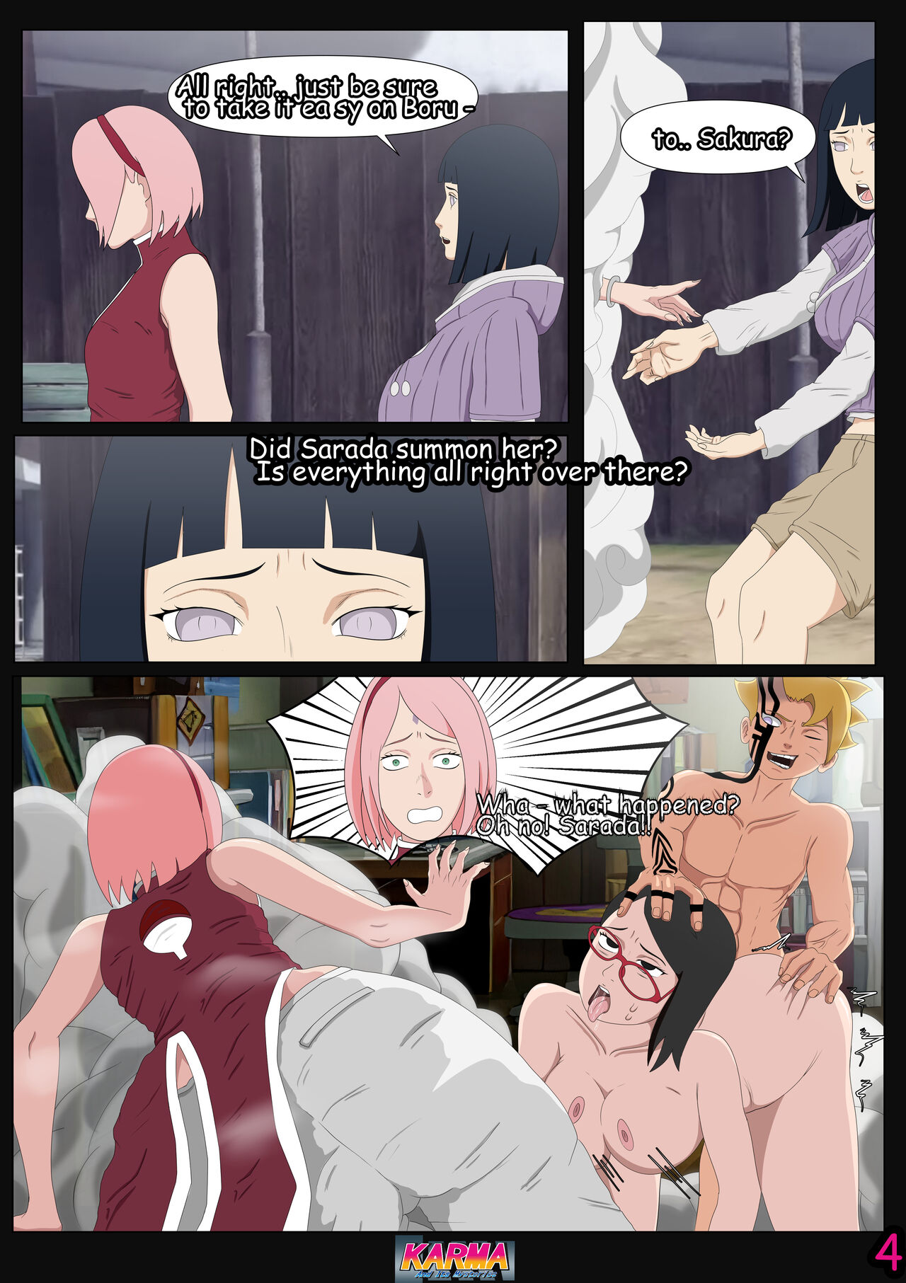 Karma And Its Mysteries : Chapter 2 - Juxtaposition By Erogakure page 6 full