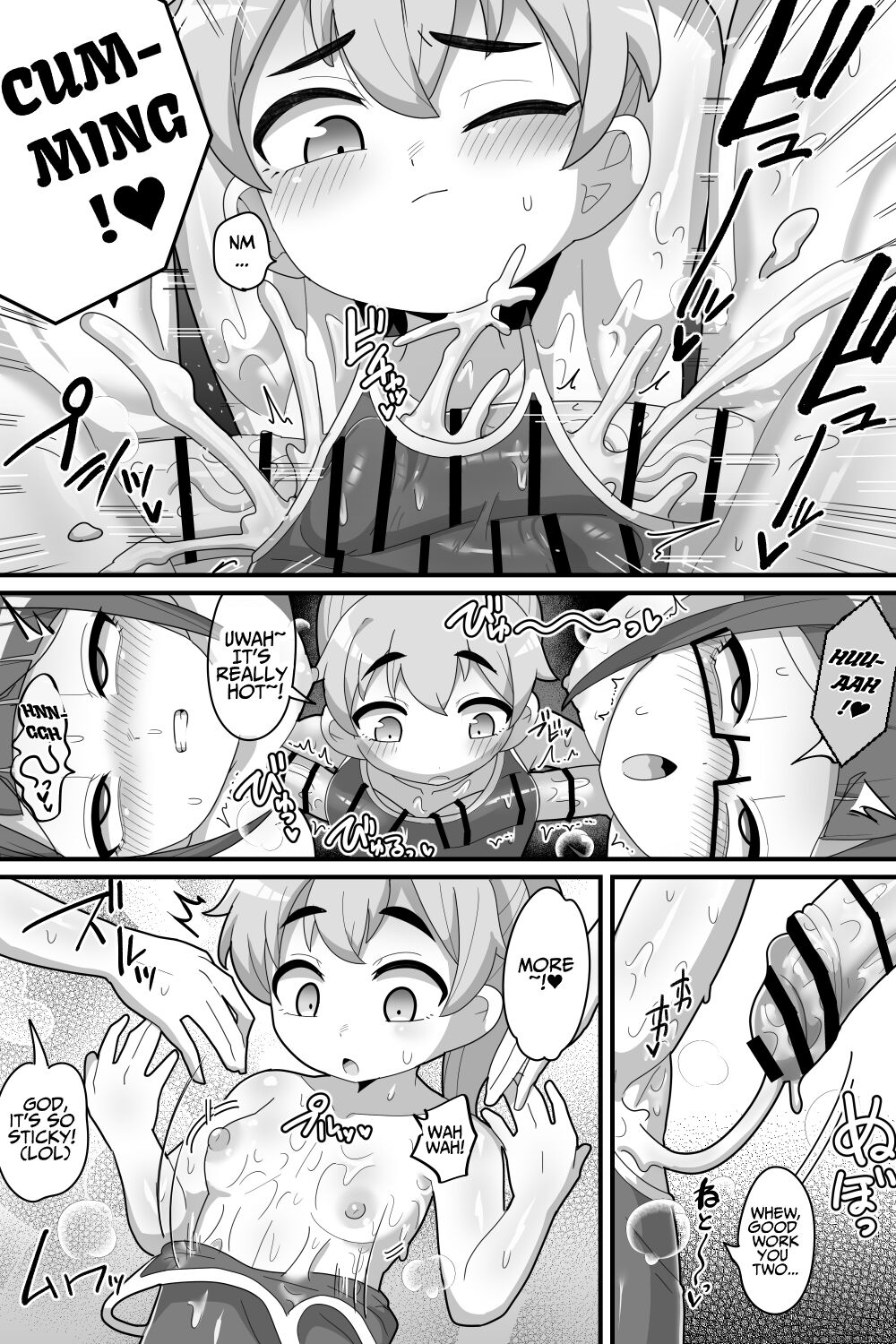 Futanari Futago ni Aisaresugitemasu | Loved Too Much by My Futanari Twin Step-sisters page 12 full