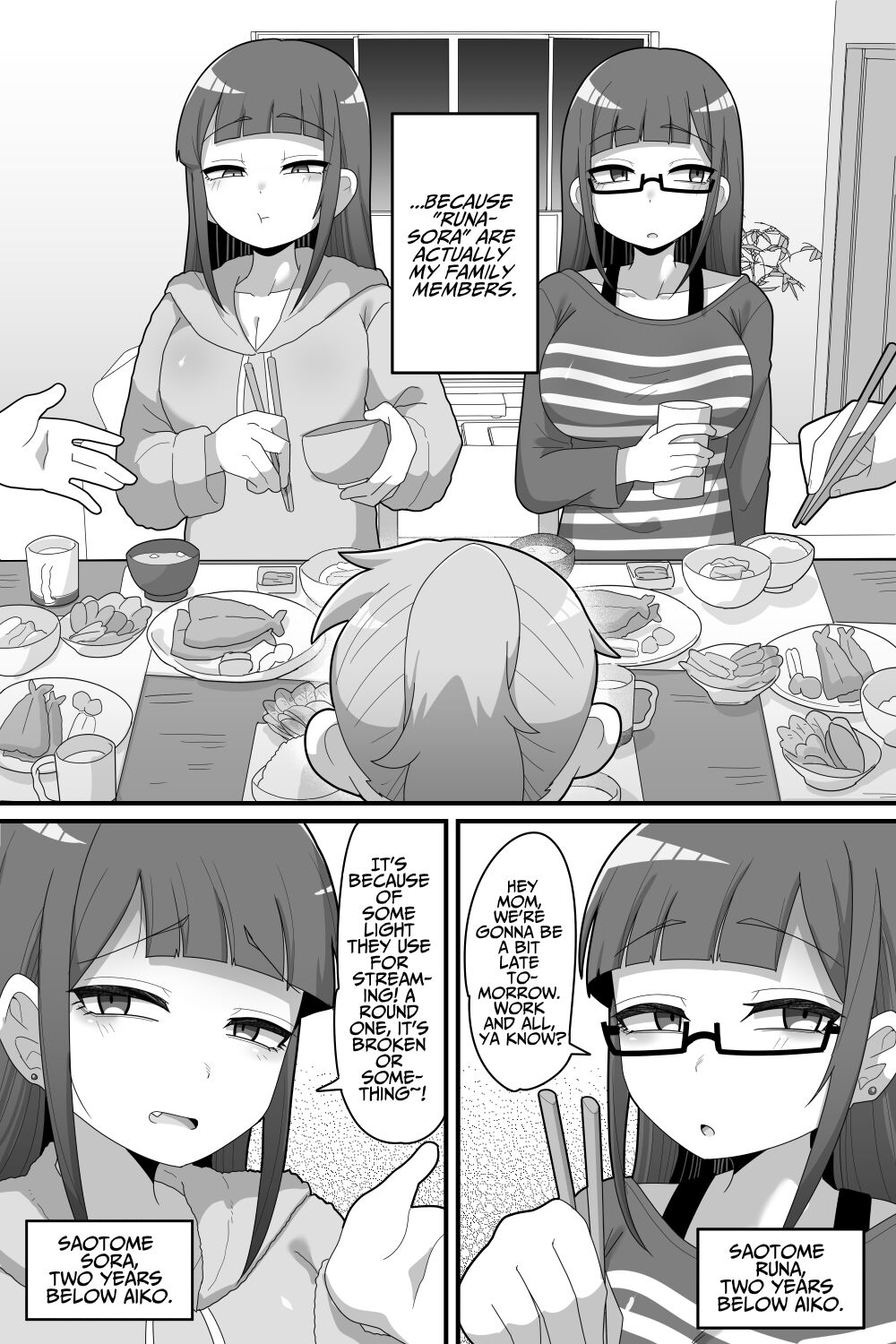 Futanari Futago ni Aisaresugitemasu | Loved Too Much by My Futanari Twin Step-sisters page 5 full