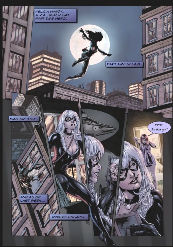 [Sample-Art] Spider-Man: Nine Lives to Go cover