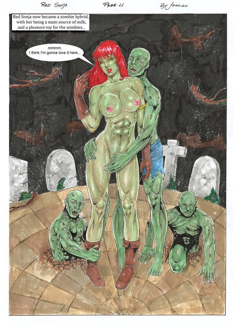 Red Sonja and the zombies page 11 full