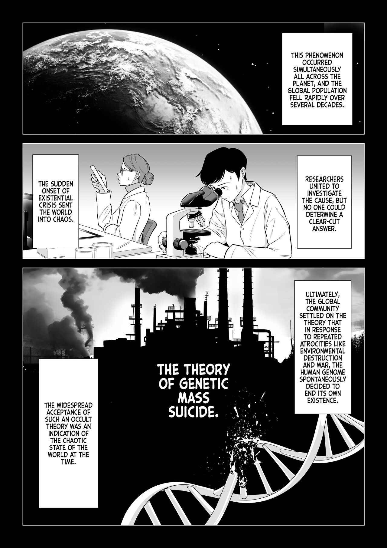 Dansei ga Kyokutan ni Sukunai Kono Sekai de wa, Seishi wa Kichou na Shigen desu. | In a World Where Men Are Scarce, Sperm Is a Precious Resource. page 3 full