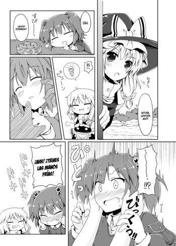 [Juuryoku Dou (Lockheart)] Nitori y Marisanta (Touhou Project) [Spanish] {Paty Scans} cover