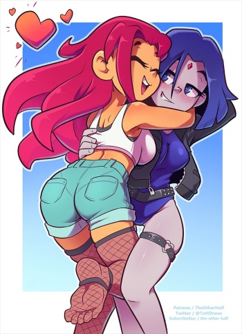[TheOtherHalf] Go To The Movies (Teen Titans) cover