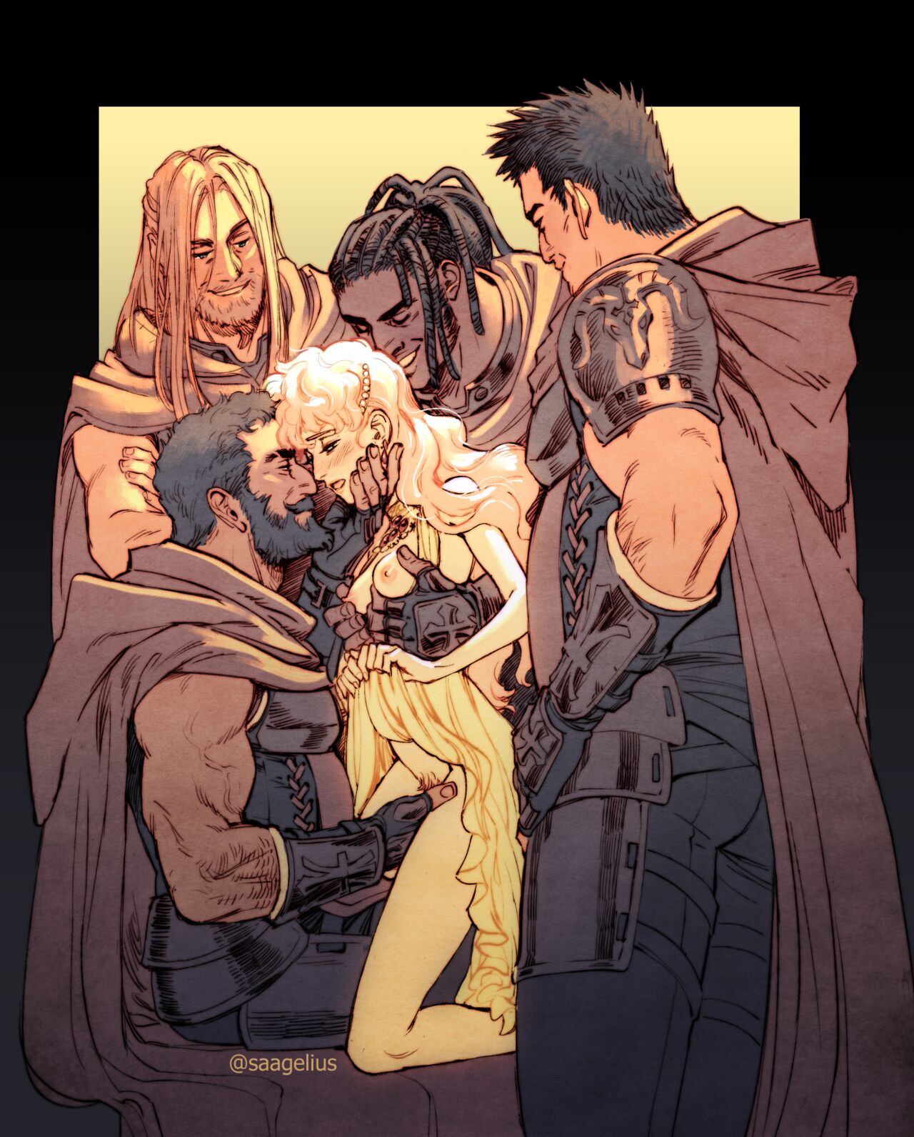 Princess & Guards page 6 full