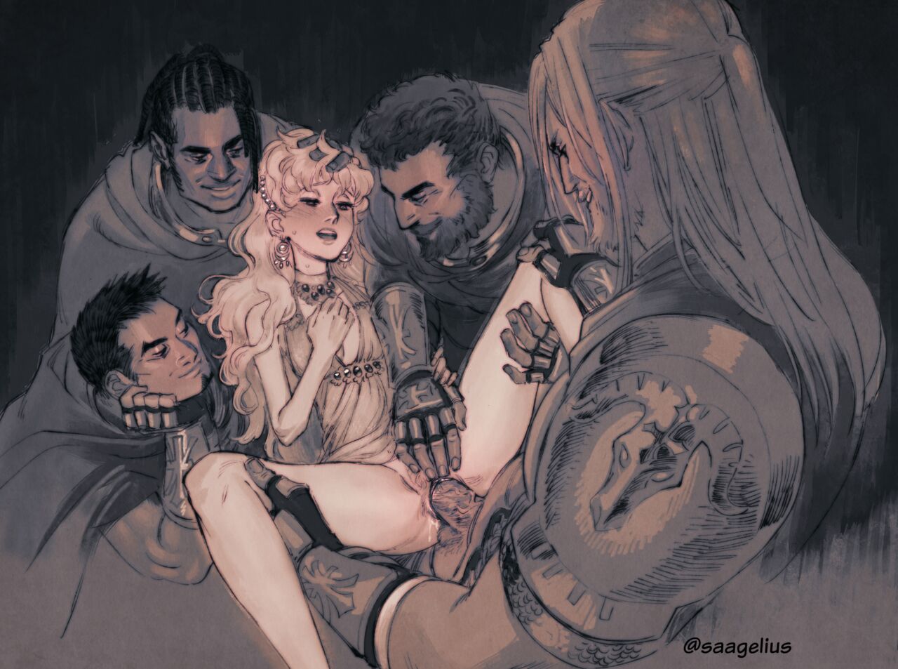Princess & Guards page 7 full