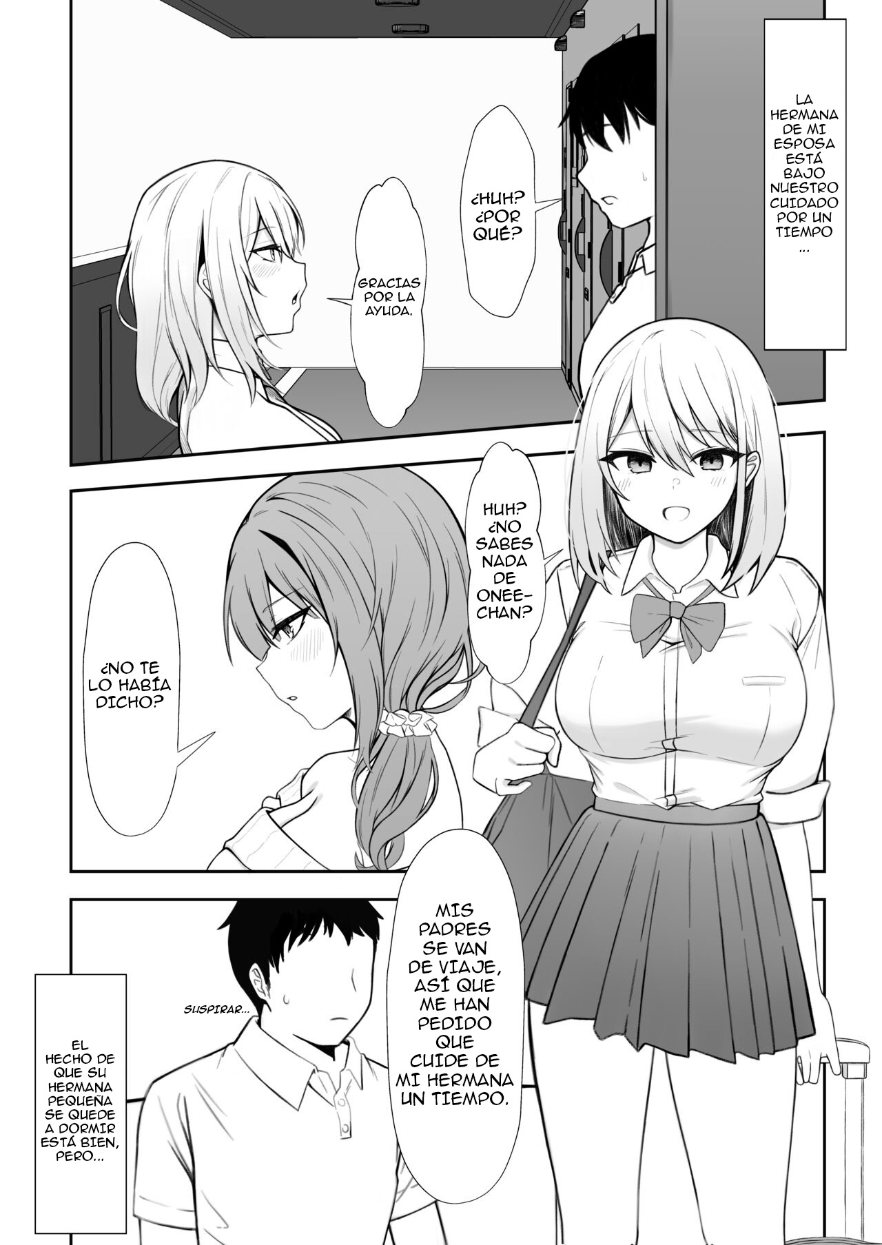 Ie ni Yattekita Gimai ga Erosugite Tsuma ni Kakurete Yarimakuri page 2 full