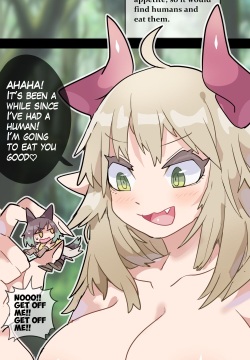 Giant Demon Girl VORE & GTS