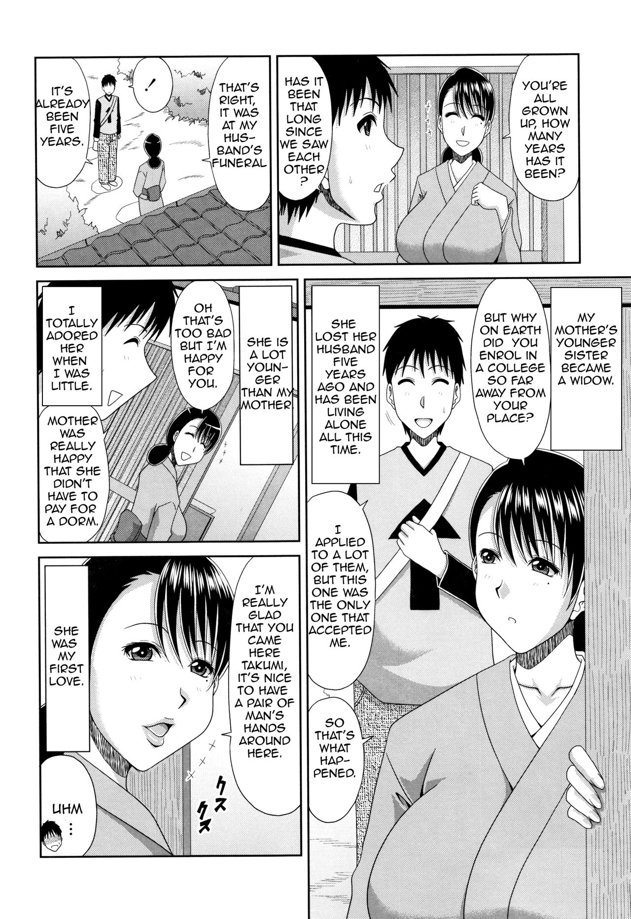 Hannari Otona Kyouiku - Mother's Sex Lesson page 7 full