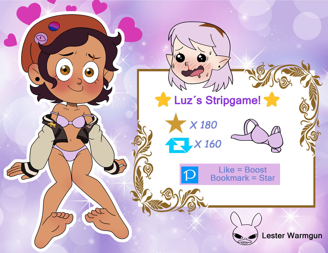 Amity & Luz's stripgame page 11 full