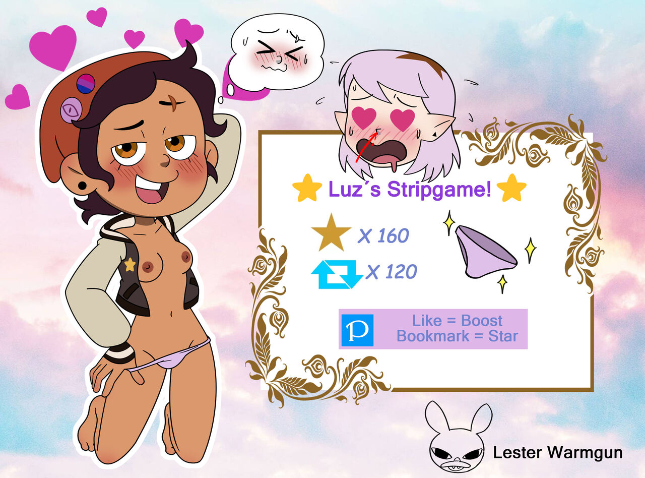 Amity & Luz's stripgame page 12 full
