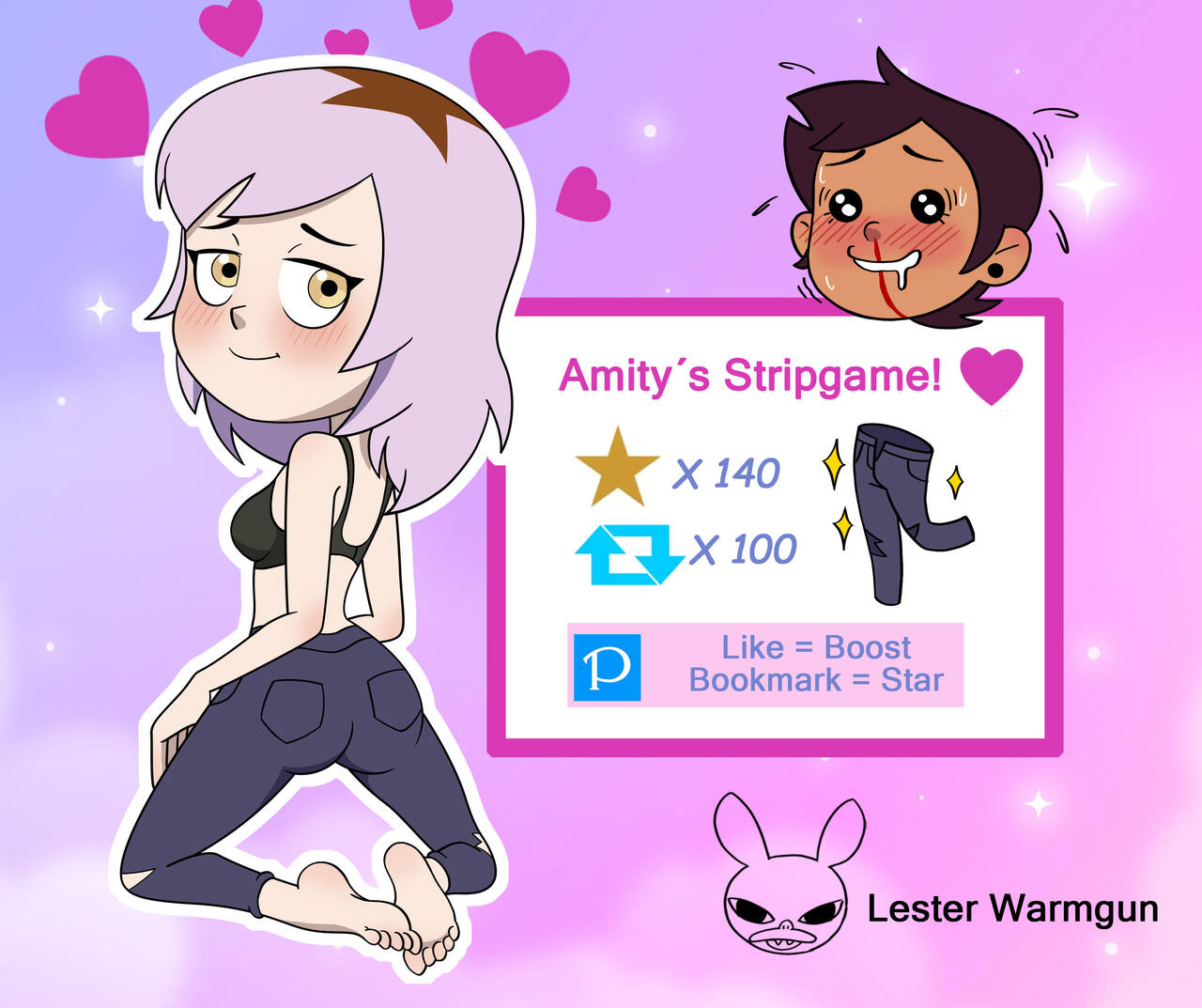 Amity & Luz's stripgame page 3 full