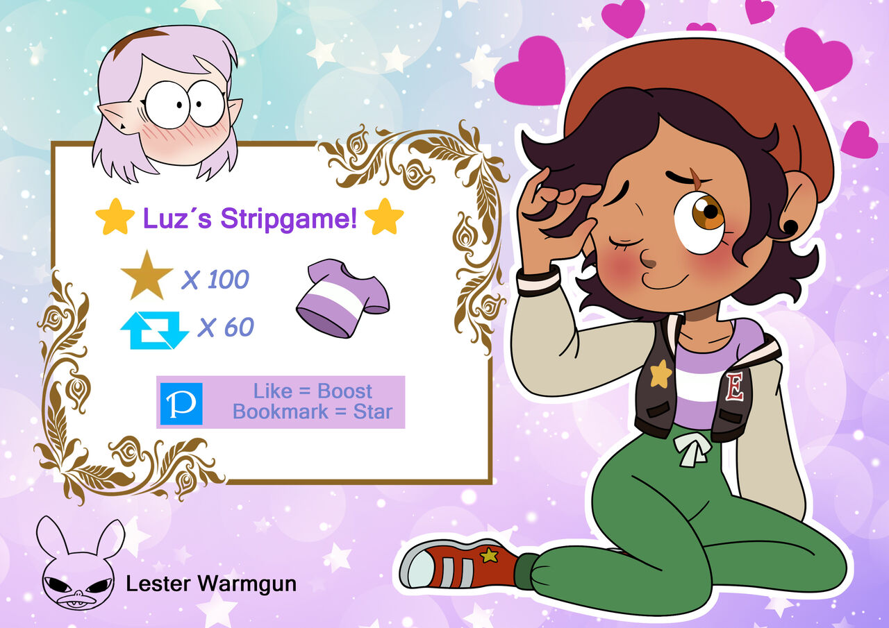 Amity & Luz's stripgame page 8 full