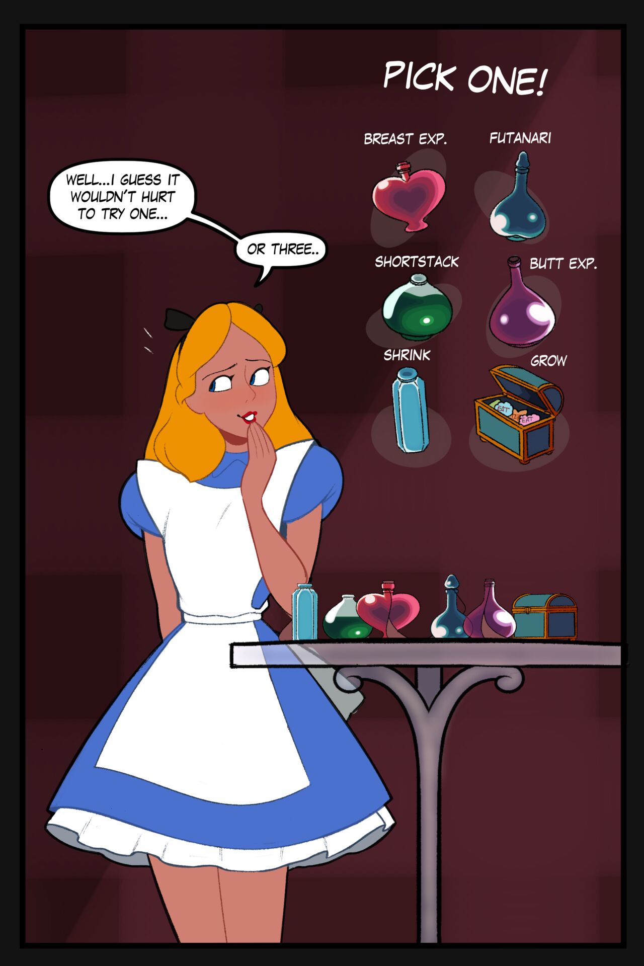 Curiouser And Curiouser page 3 full