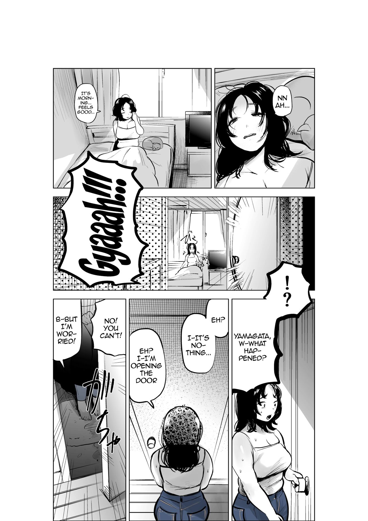Yamagata-san ni Sao ga Haechatta Hanashi | Story About Yamagata-san Growing a Dick page 8 full