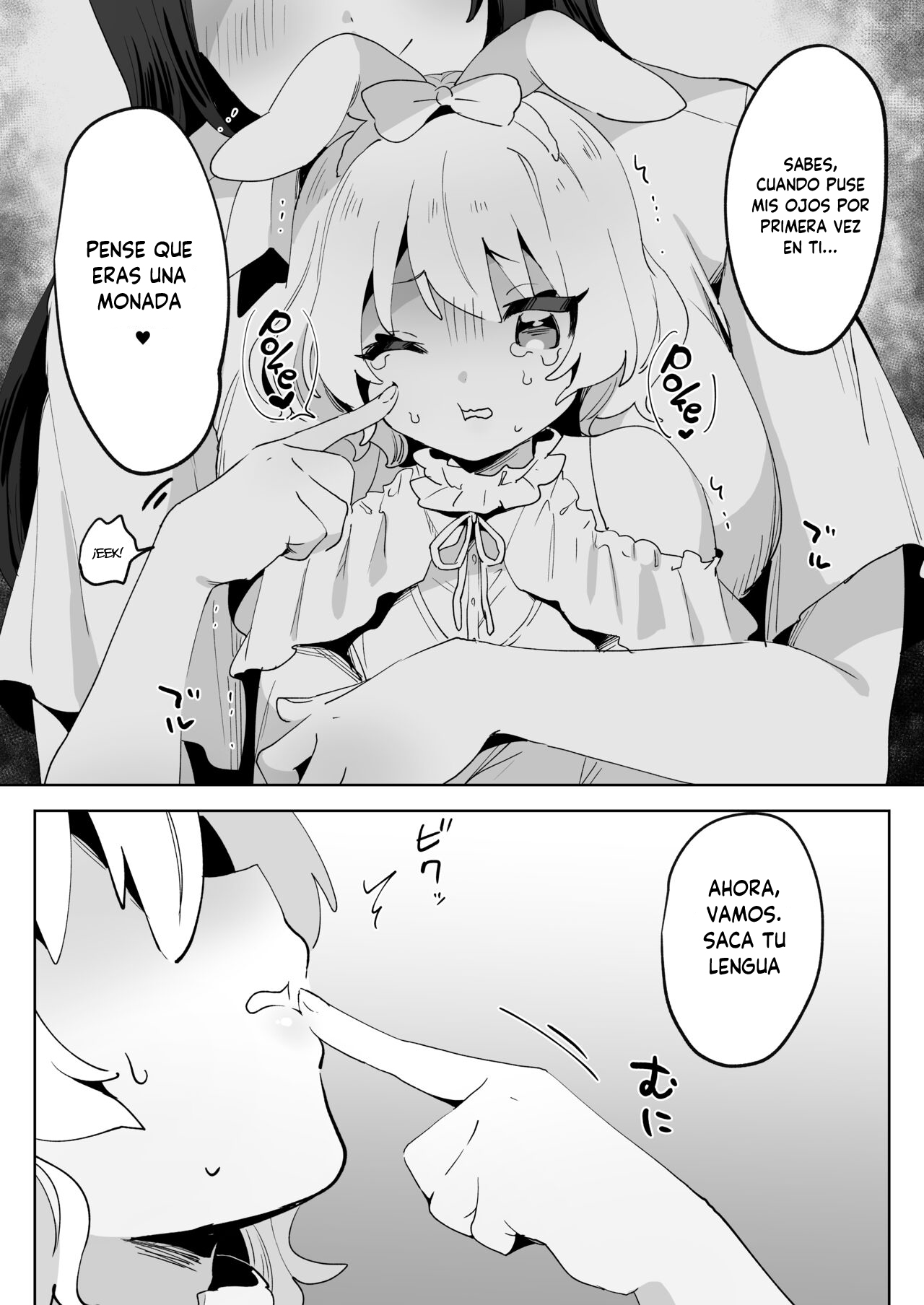 skeb Yuri Ecchi Manga | Runaway Loli and the Futanari Onee-san - Page 8 -  Comic Porn XXX