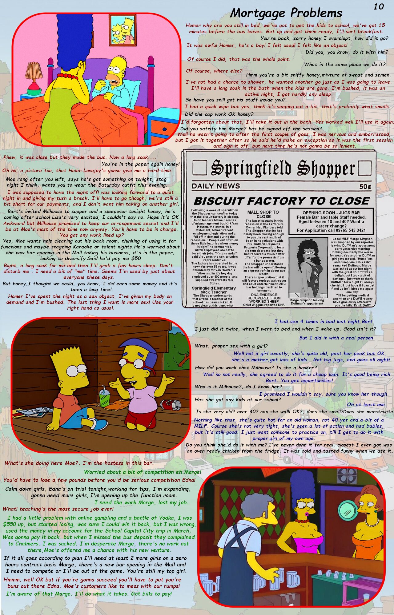 Mortgage Problems /   Simpsons /  ongoing page 11 full