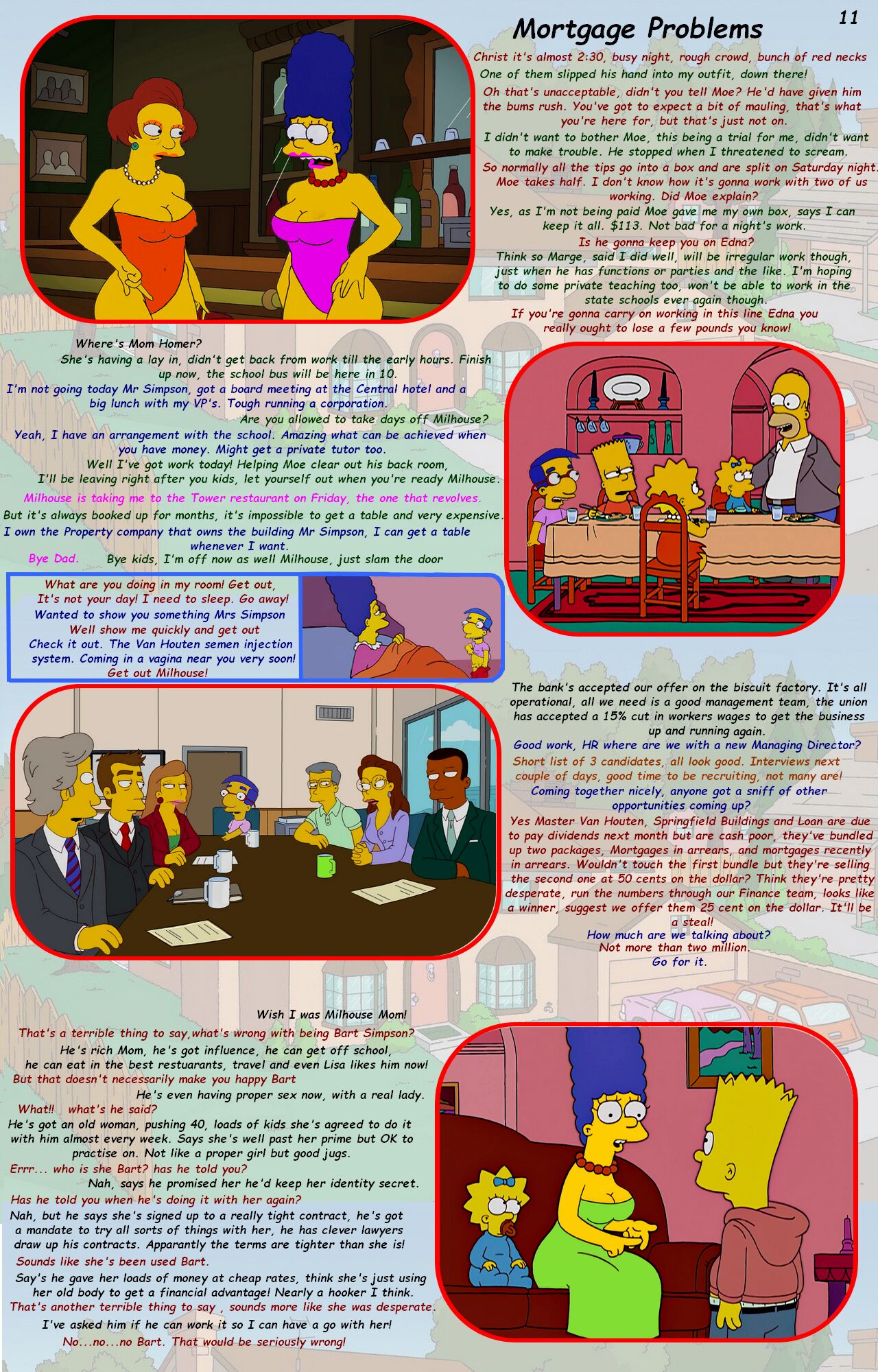 Mortgage Problems /   Simpsons /  ongoing page 12 full