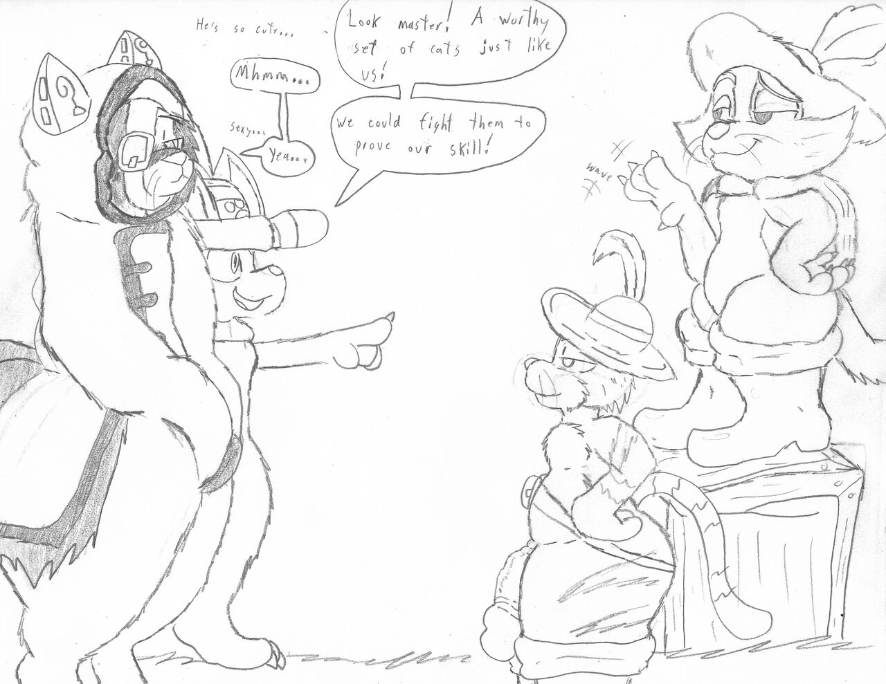 Double Puss in Boots page 1 full