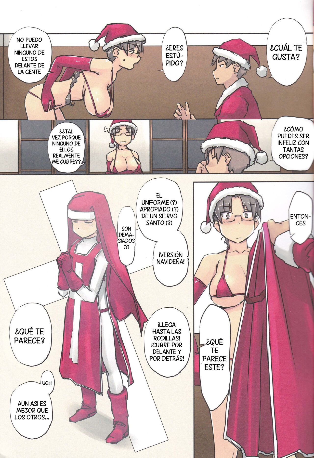 Santa Claus is coming! | ¡Ya se Viene Santa Claus! page 6 full