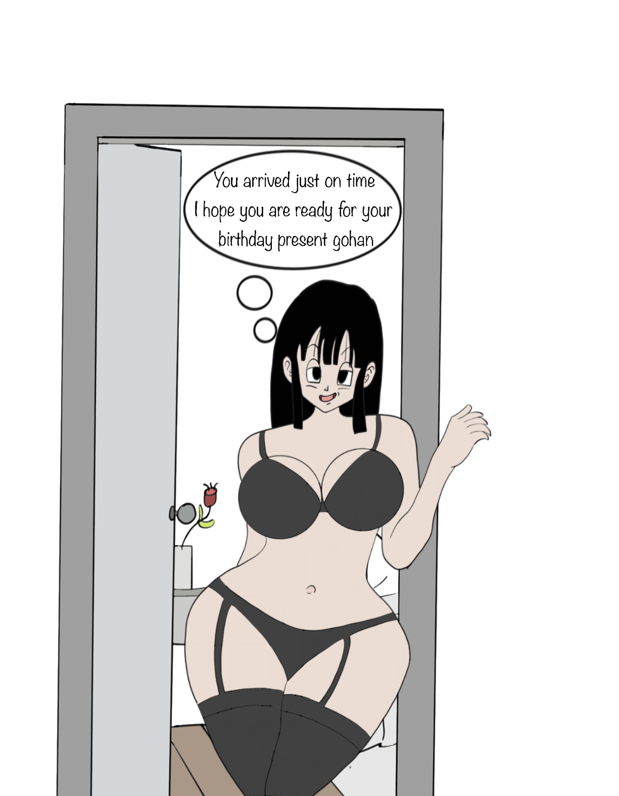 Chichi’s birthday gift to Gohan page 2 full